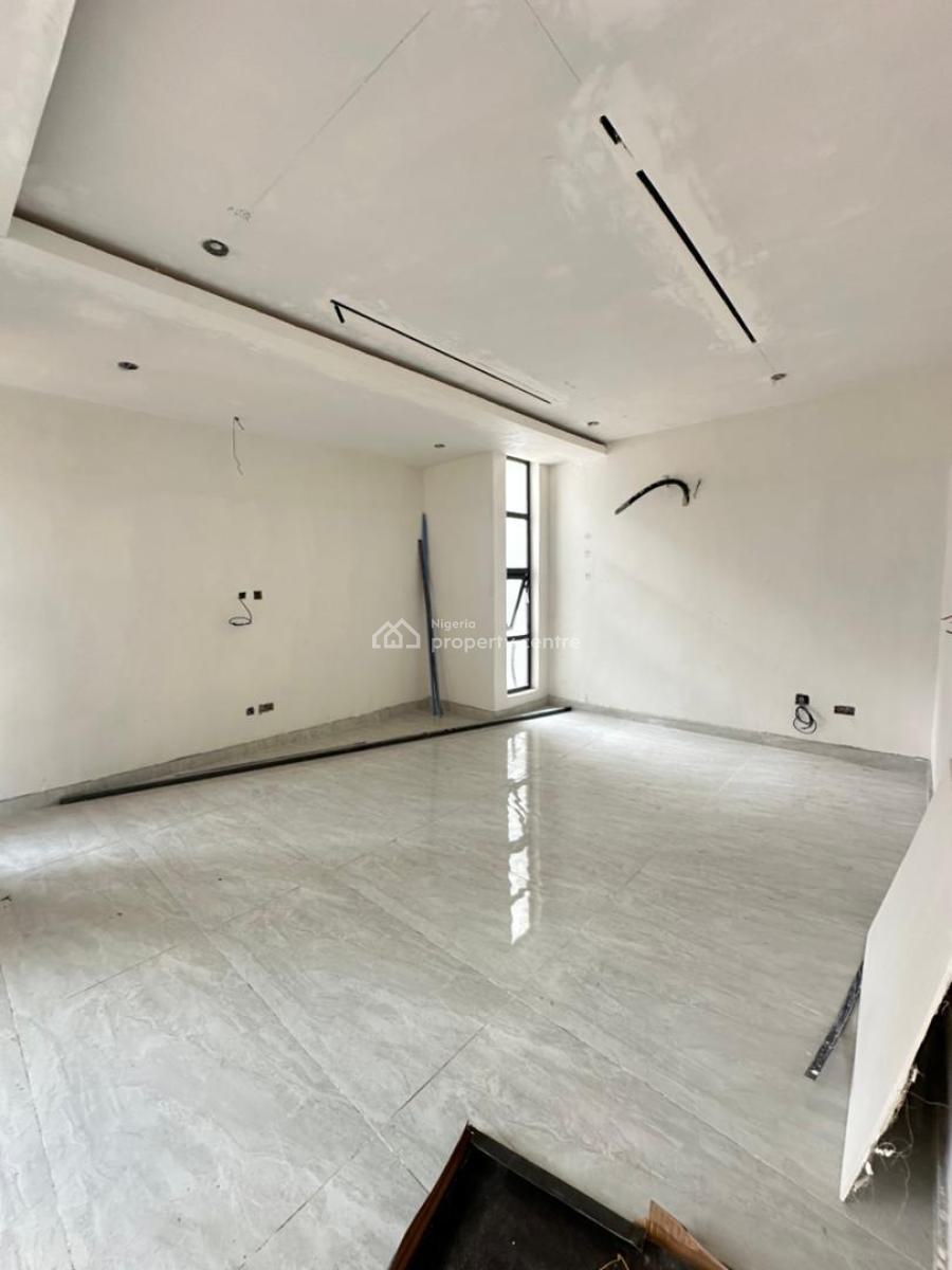 Stunningly Detailed 4 Bedroom Terrace + Bq, Beautifully Built Home with Study, Bq in a Fully Residential Estate, Ikate, Lekki, Lagos, Terraced Duplex for Sale