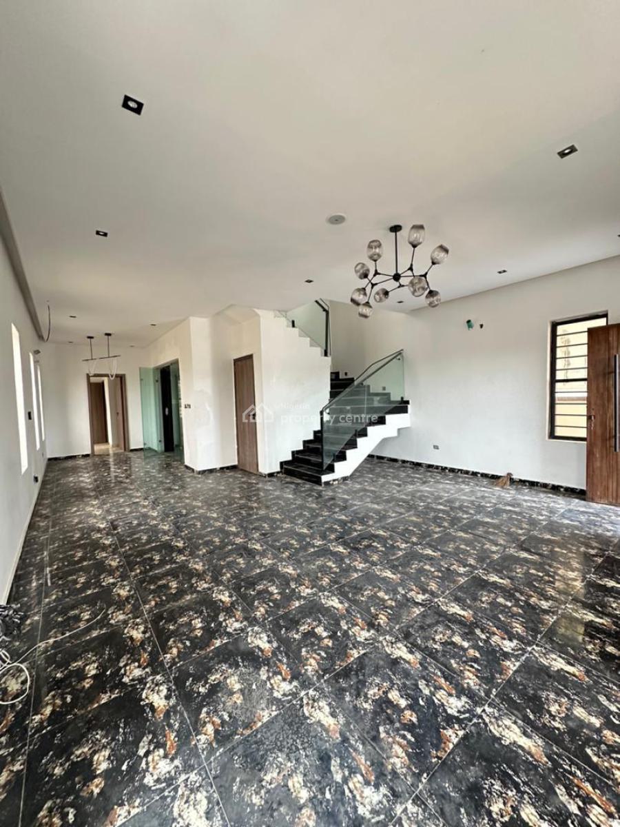 Beautifully Designed 4 Bedroom Fully Detached + Bq, Abraham Adesanya, Lekki, Lagos, Detached Duplex for Sale