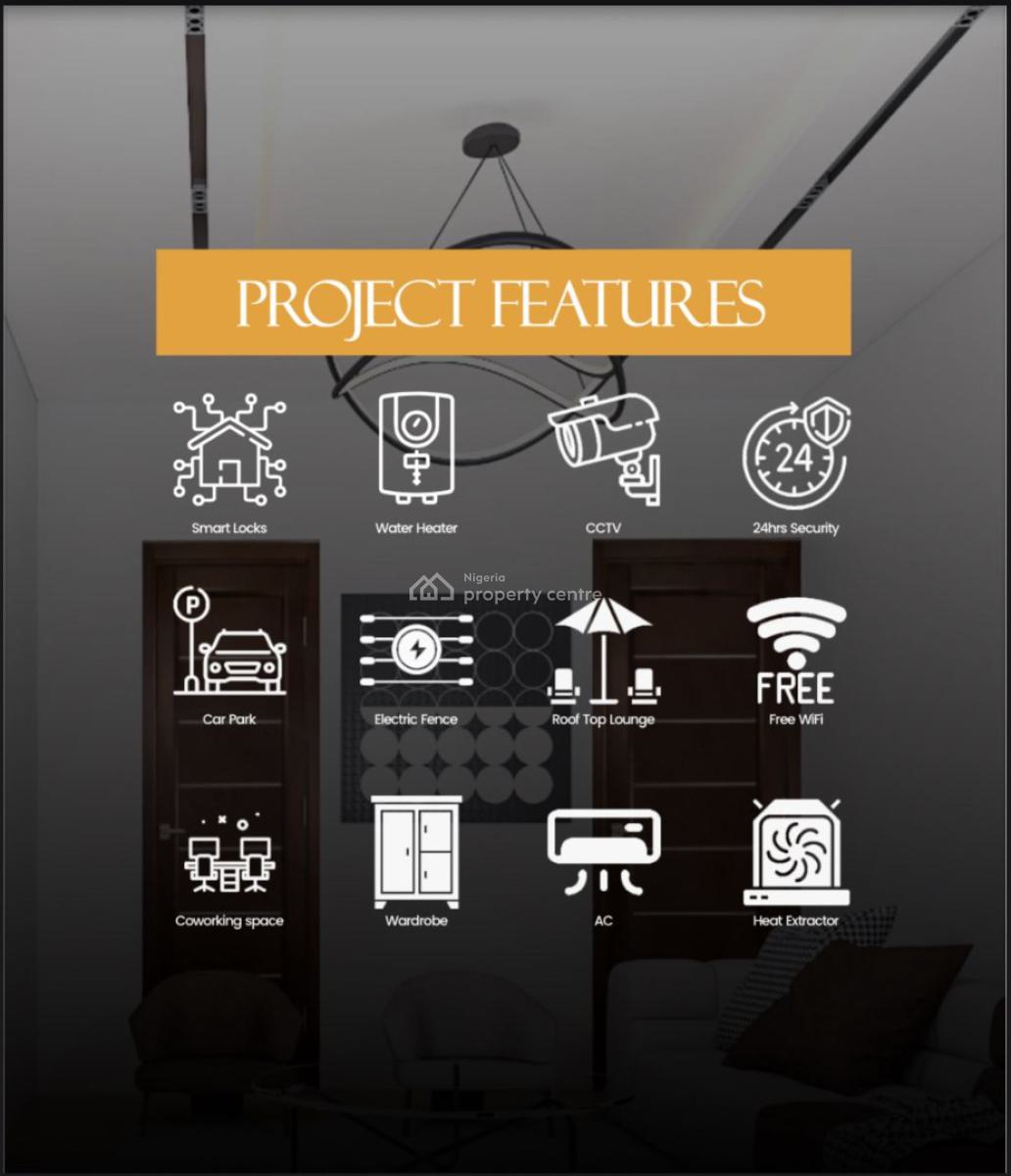 Luxury 1 Bedroom Unit with Podcast Studio and Lounge, Gasper Street, Surulere, Lagos, Mini Flat (room and Parlour) for Sale