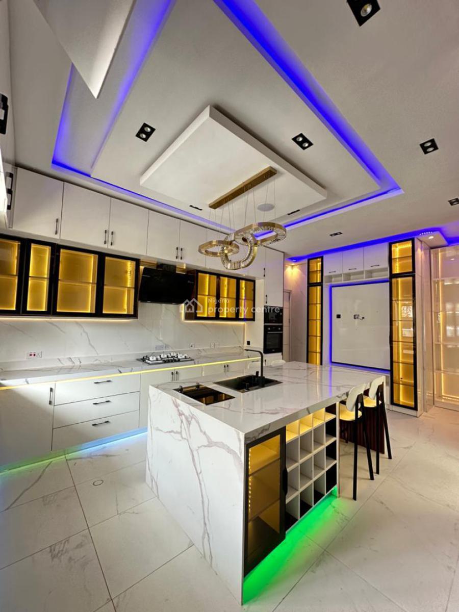 Smart Automated 6 Bedroom Duplex with Bq, Ikate, Lekki, Lagos, Detached Duplex for Sale