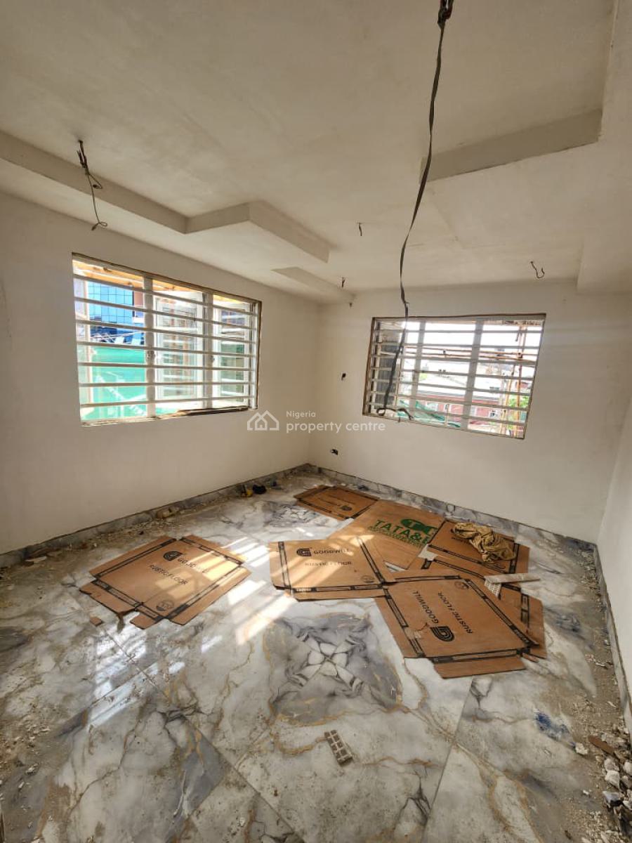 Newly Built Standard 3bed Room Flat in a Serene Area, Alagomeji, Yaba, Lagos, Flat / Apartment for Rent