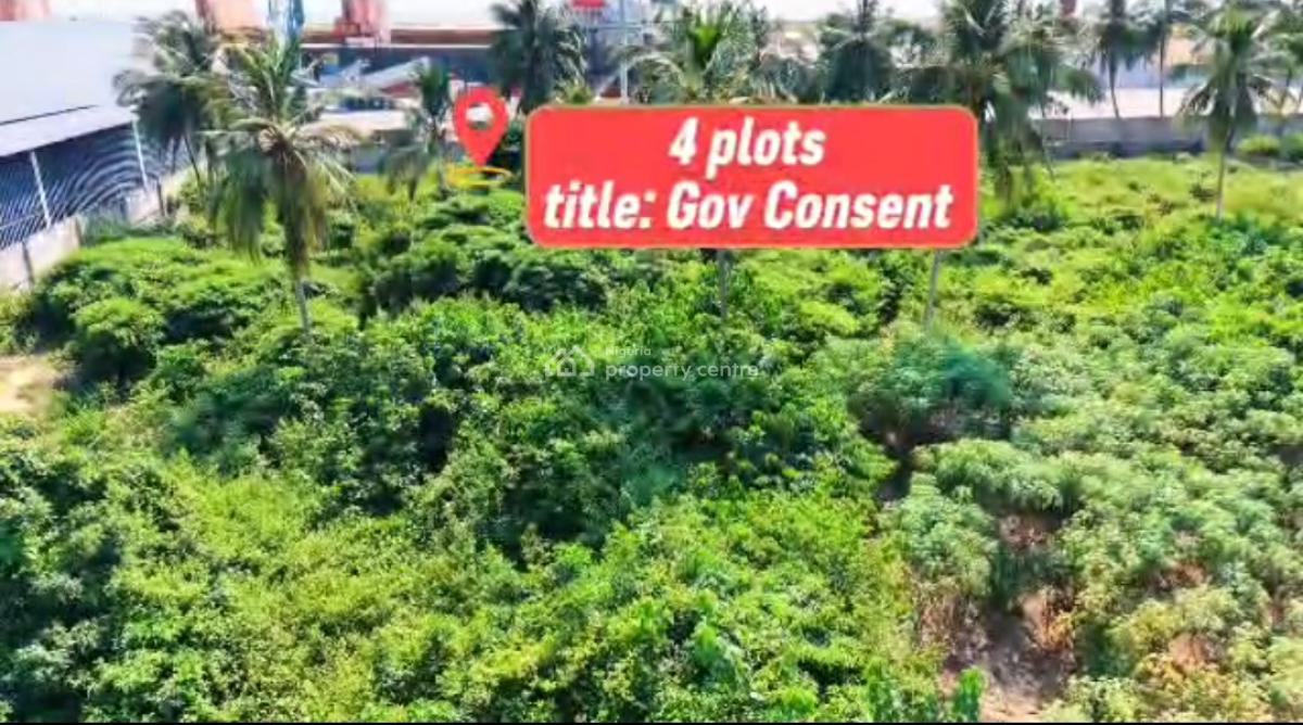 Strategically Located 4 Plots of Dryland Fenced and Gated., Located Just By Dangote Jetty, Ibeju Lekki, Lagos, Mixed-use Land for Sale