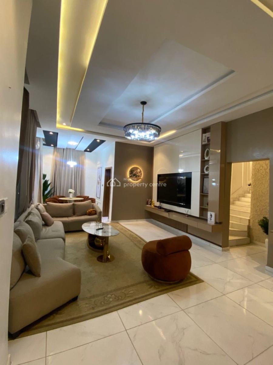 Luxury 4 Bedroom Self-compound Duplex Apartment, Richmond Estate, Ikate, Lekki, Lagos, Detached Duplex Short Let