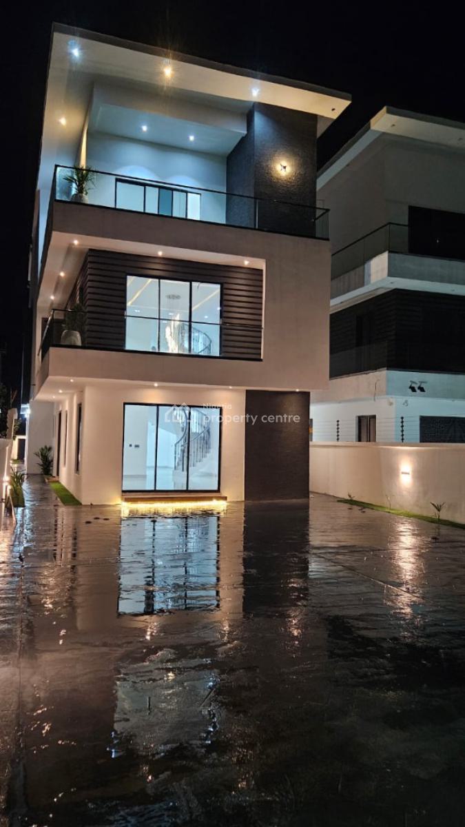 Fully Detached 5 Bedroom 2 Storey Duplex, Atlantic View Estate, Lekki Phase 2, Lekki, Lagos, Detached Duplex for Sale