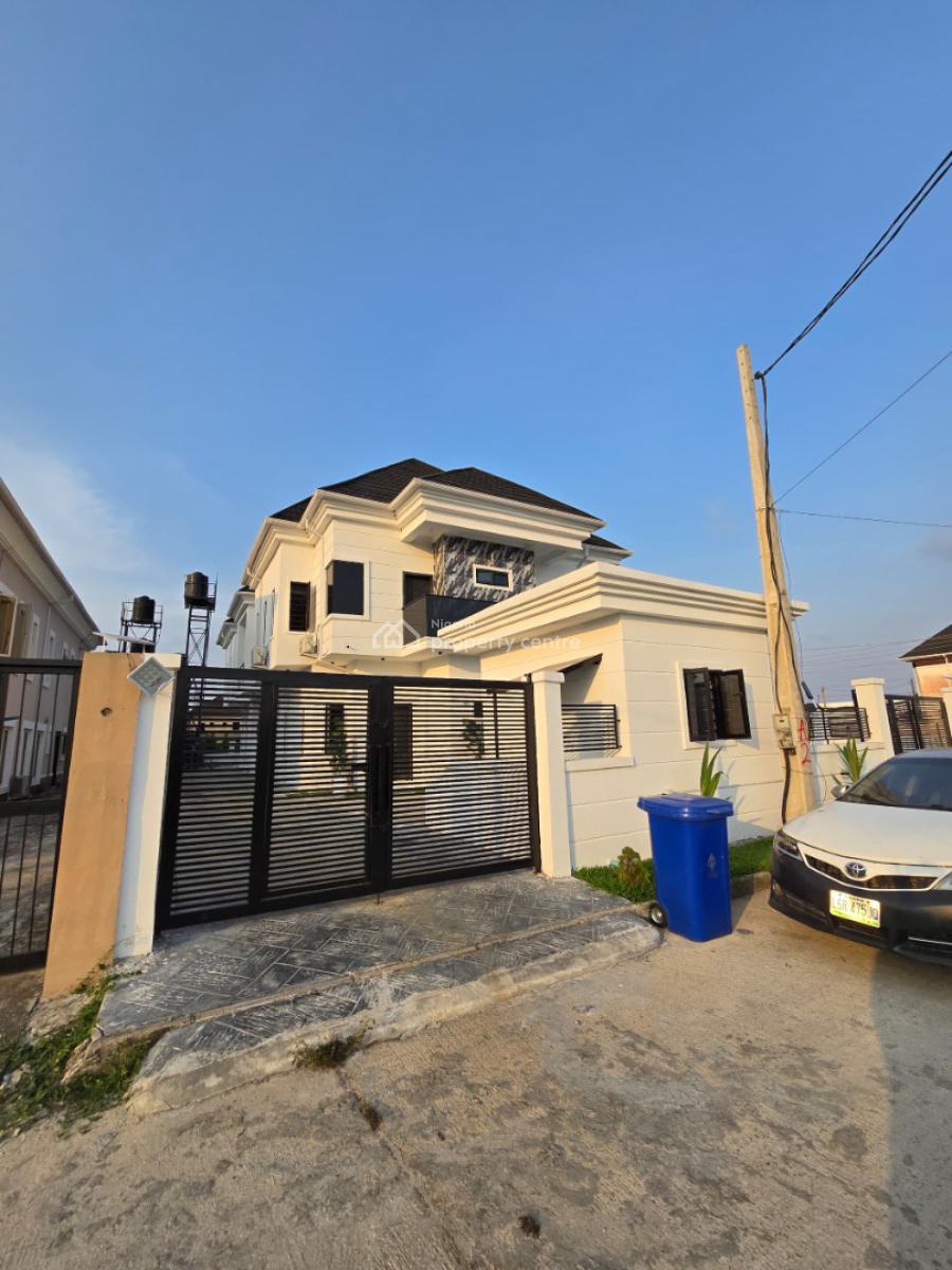 Sharp 4 Bedrooms Semi Detached Duplex, Located Inside Beach Wood Estate, Ibeju Lekki, Lagos, Semi-detached Duplex for Sale