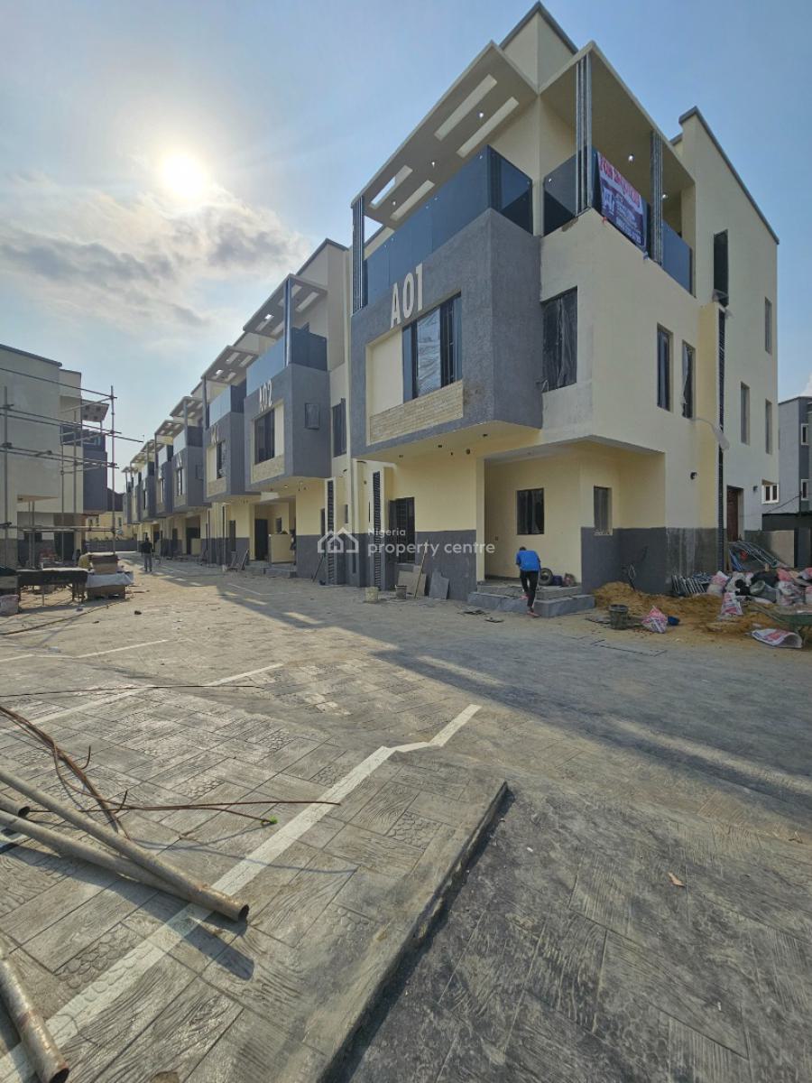 Luxuriously Built 5 Bedroom Terrace  Duplex with Bq, Ikeja Gra, Ikeja, Lagos, Terraced Duplex for Sale