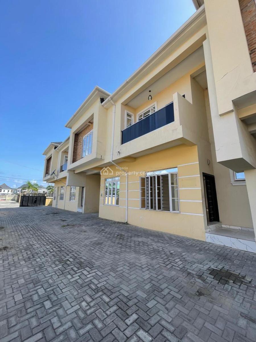 4 Bedroom Terrace, Oral Estate, Ikota, Lekki, Lagos, Terraced Duplex for Rent