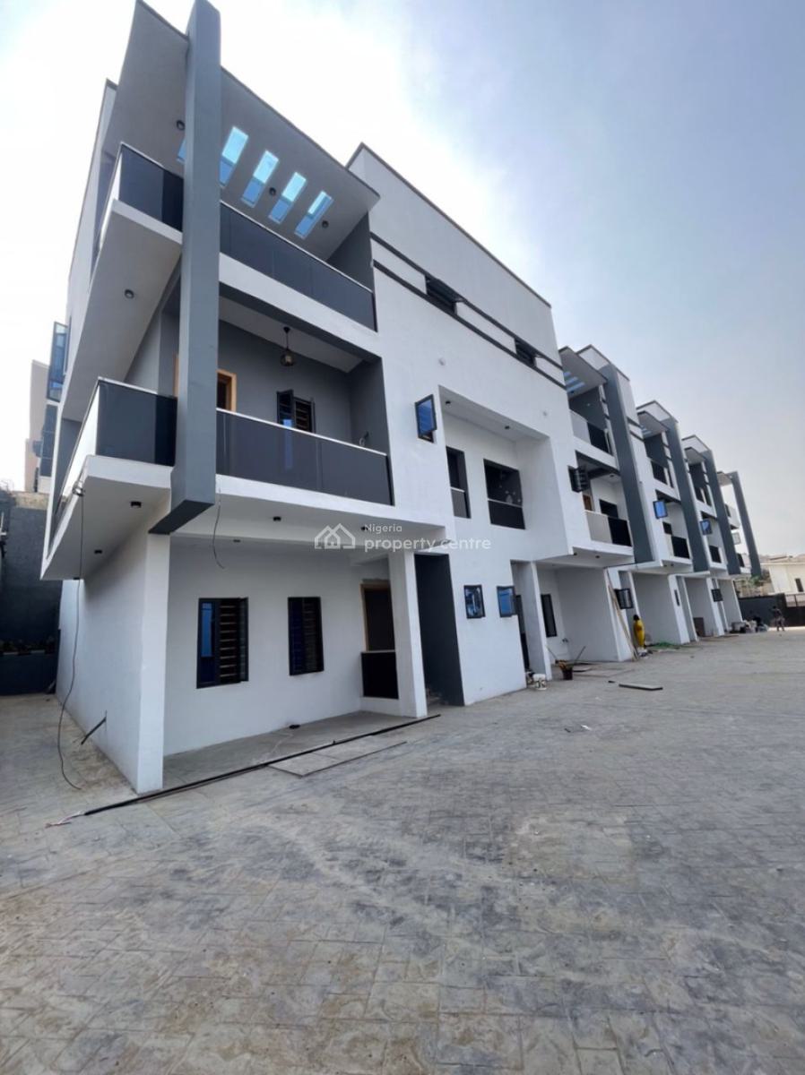 4 Bedroom Terraced Duplex with Bq, Opebi, Ikeja, Lagos, Terraced Duplex for Sale