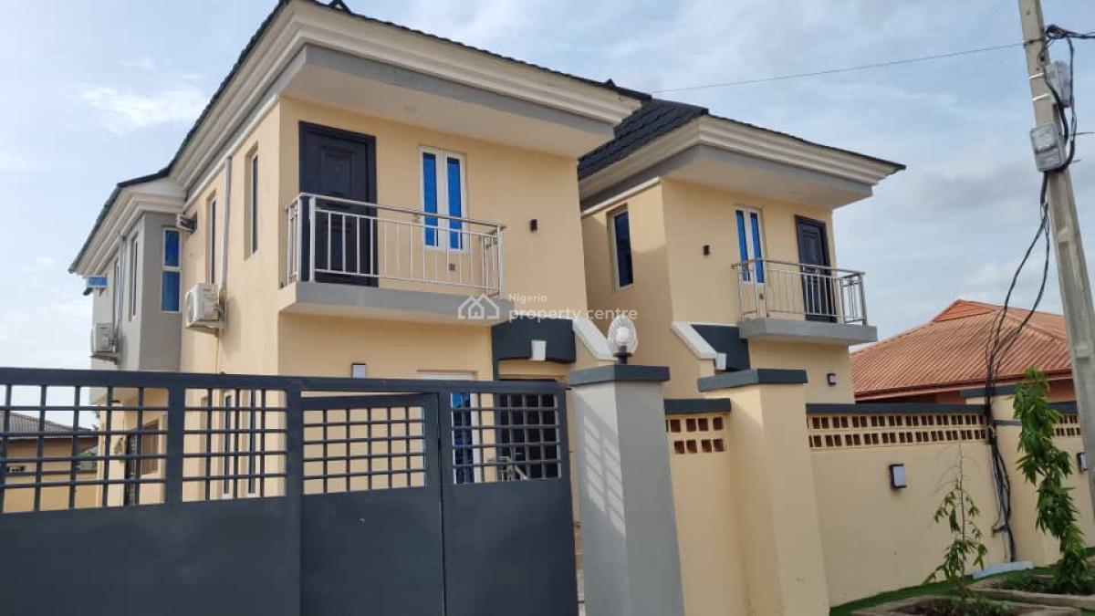 Two Units of Well Built Four Bedroom Semi Detached Duplex, Arepo, Berger, Arepo, Ogun, Semi-detached Duplex for Sale