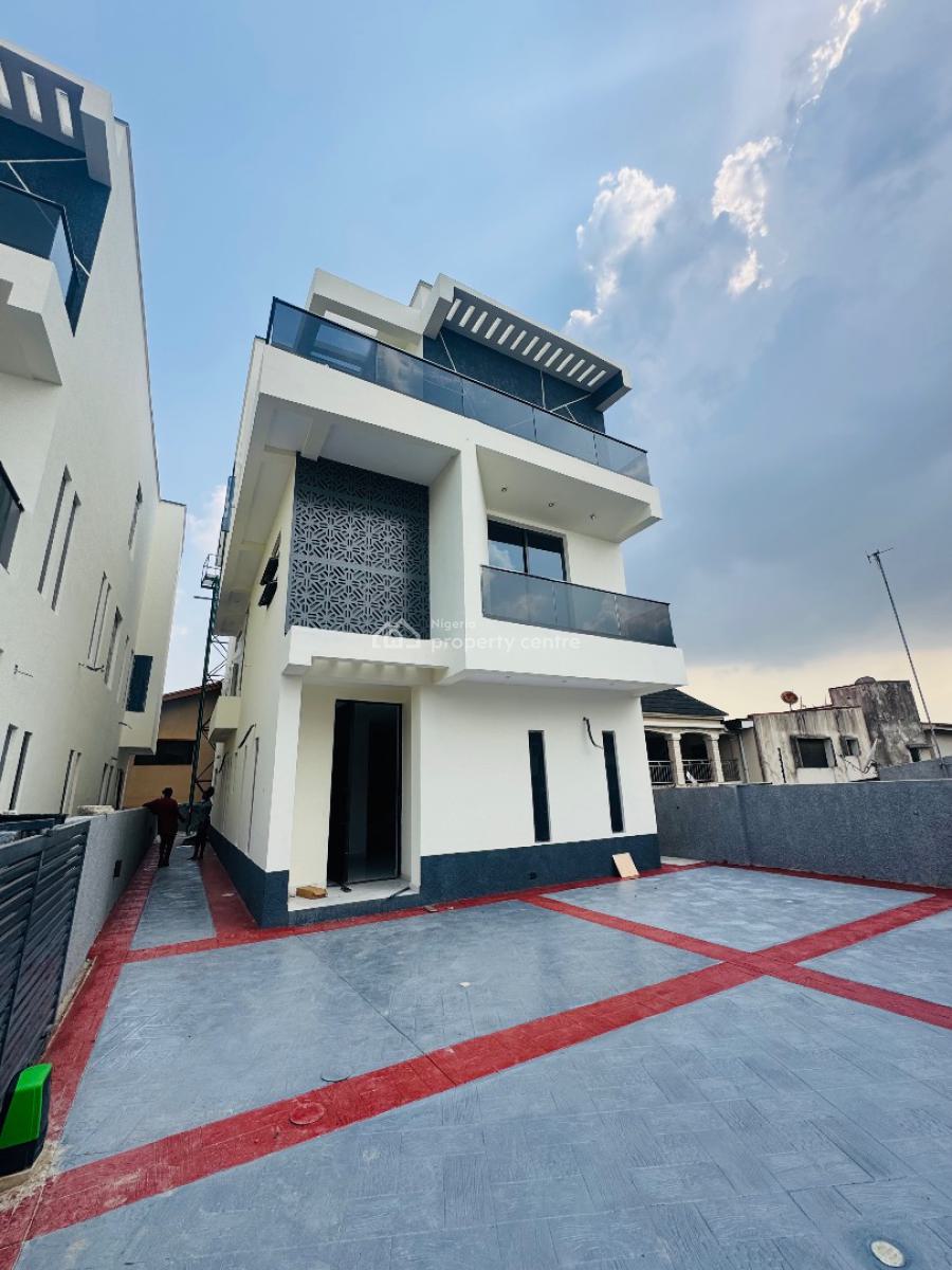 Newly Built 5 Bedroom Fully Detached Duplex with Bq, Omole Phase 1, Ikeja, Lagos, Detached Duplex for Sale