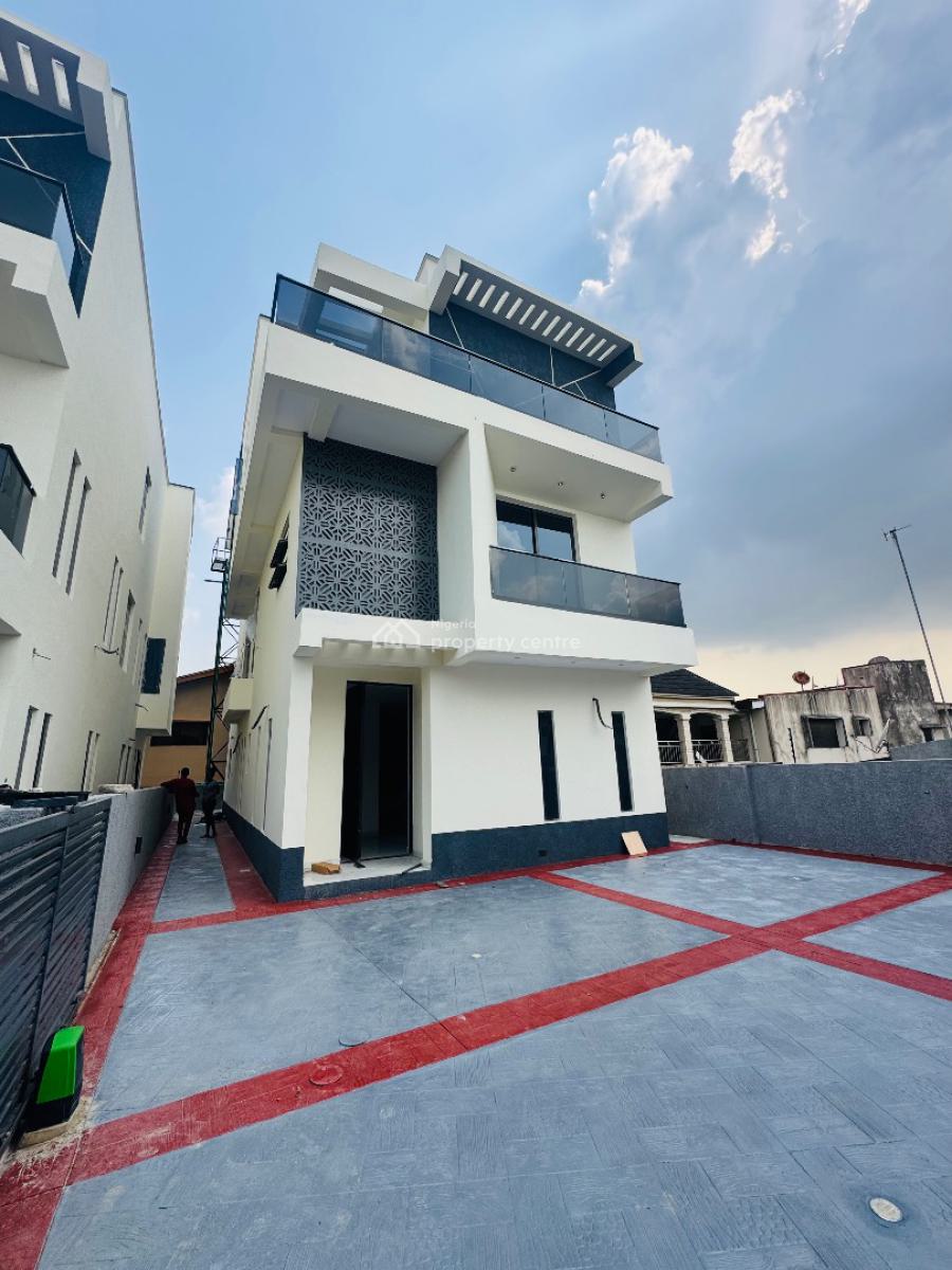 Newly Built 5 Bedroom Fully Detached Duplex with Bq, Omole Phase 1, Ikeja, Lagos, Detached Duplex for Sale