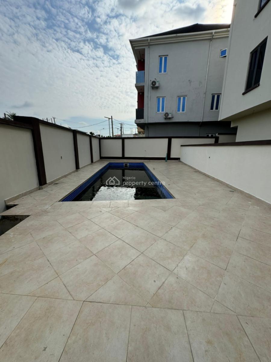 Spacious 4 Bedroom Semi Detached Duplex with Swimming Pool, Opebi, Ikeja, Lagos, Semi-detached Duplex for Sale