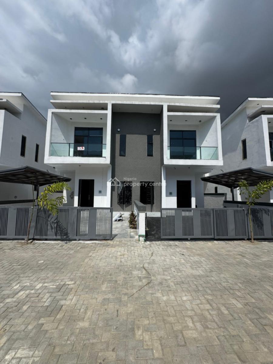 Newly Built 4 Bedroom Semi Detached Duplex + Bq, Orchid, Lekki, Lagos, House for Rent