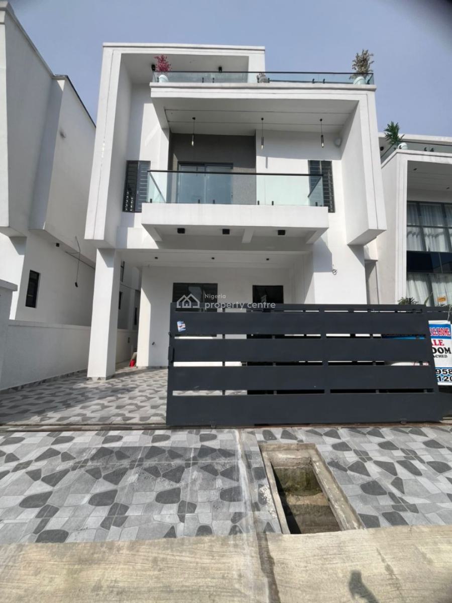 4 Bedroom Semidetached Duplex with Bq, Ajah, Lagos, Detached Duplex for Sale