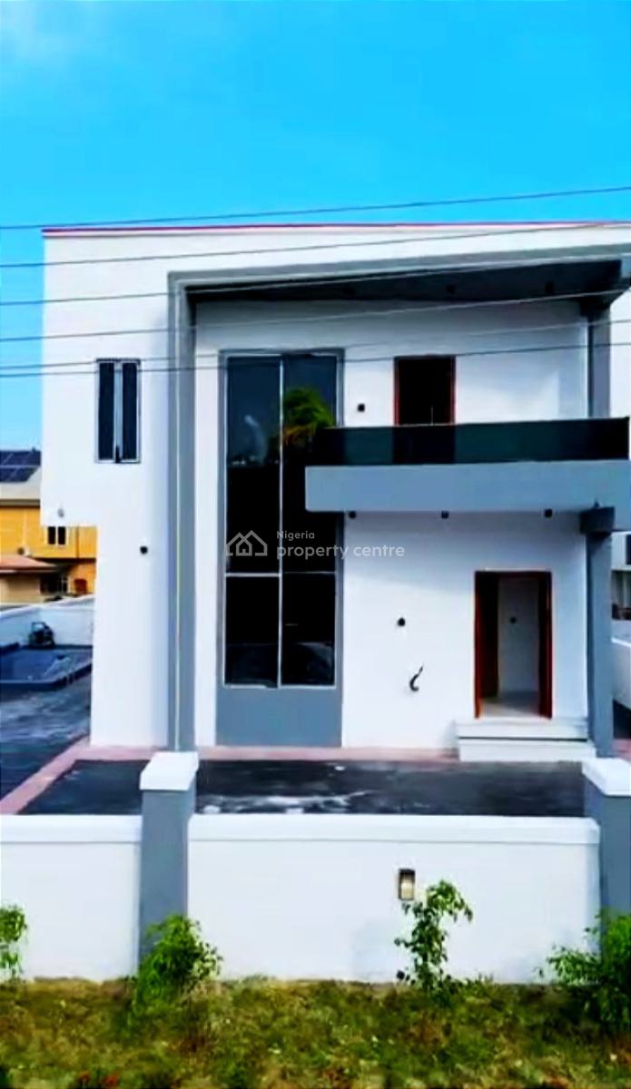 Brand New Luxury Standard 4 Bedroom Fully Detached House with Pool, Crown. Estate, Sangotedo, Ajah, Lagos, Detached Duplex for Rent
