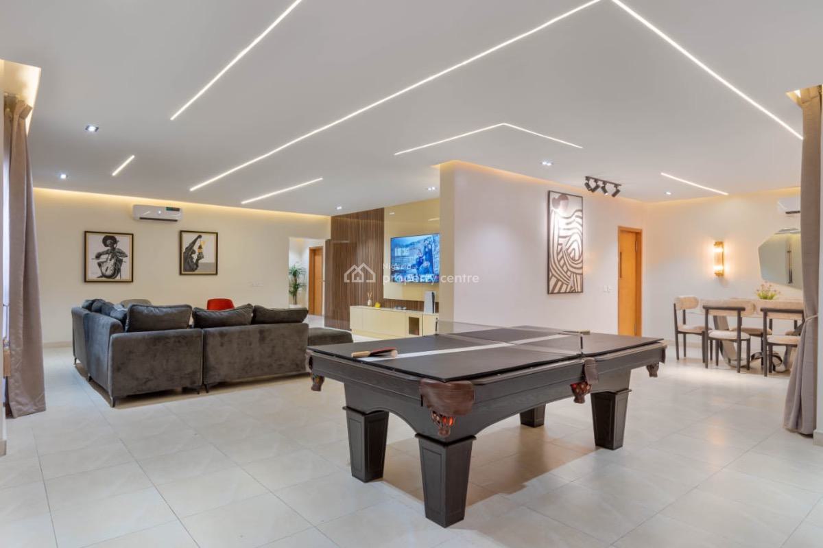 Waterfront 3 Bedroom Apartment with Swimming Pool, Fitted Gym, Cinema, Ikoyi, Lagos, Flat / Apartment Short Let