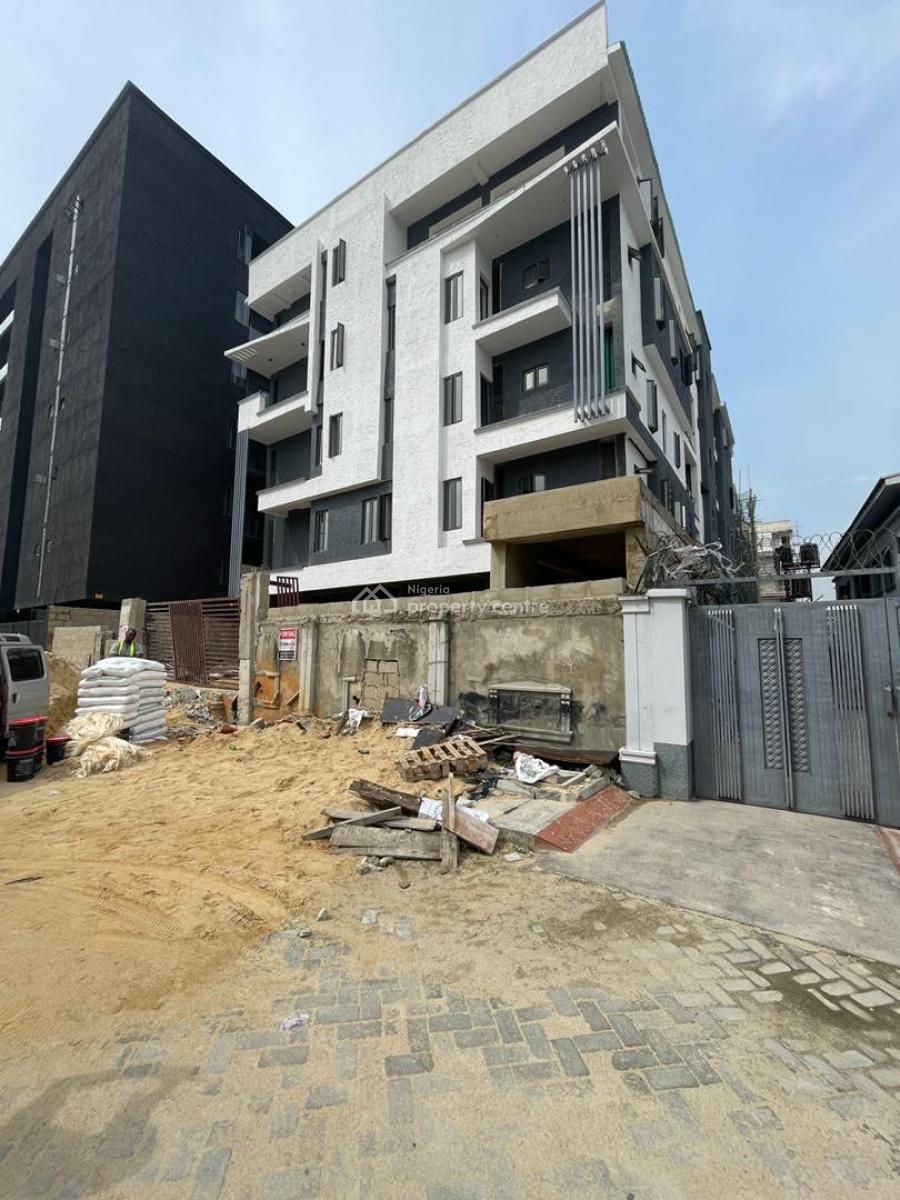Standard 2 Bedroom Apartment  with Gym, Pool and Elevator Perfect for, Ikate, Lekki Phase 1, Lekki, Lagos, Block of Flats for Sale