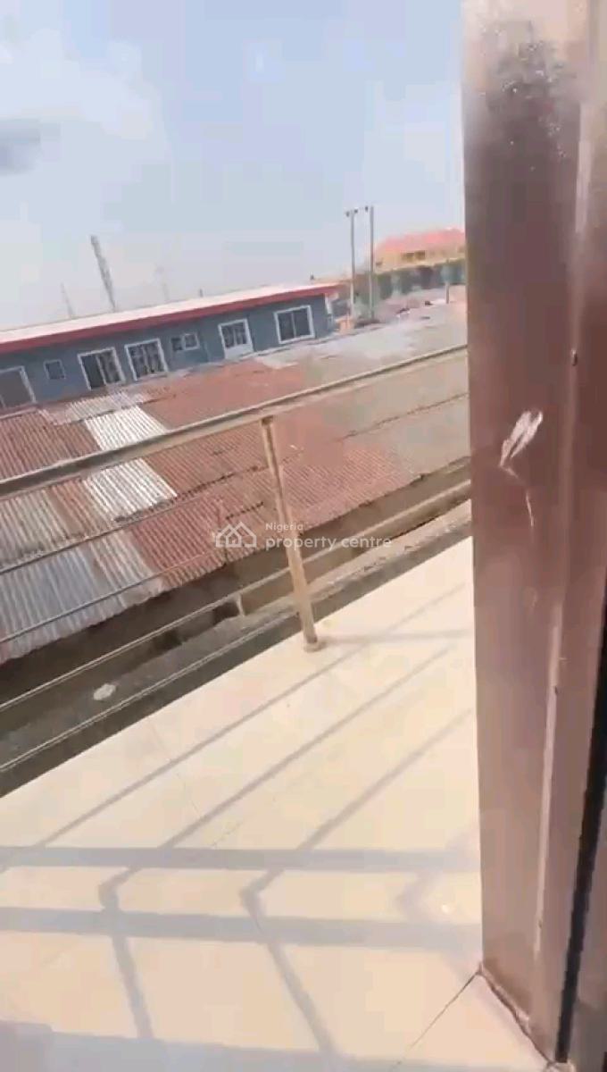 Newly Built 2 Bedroom Apartment All Tiled with Kitchen Cabinets, New Garage, Gbagada, Lagos, Flat / Apartment for Rent