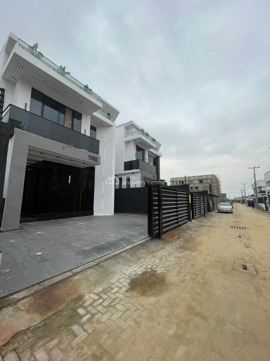 Newly Built 5  Bedroom Detached Duplex with Swimming Pool,bq   Price:, Chevron, Lekki, Lagos, Detached Duplex for Sale