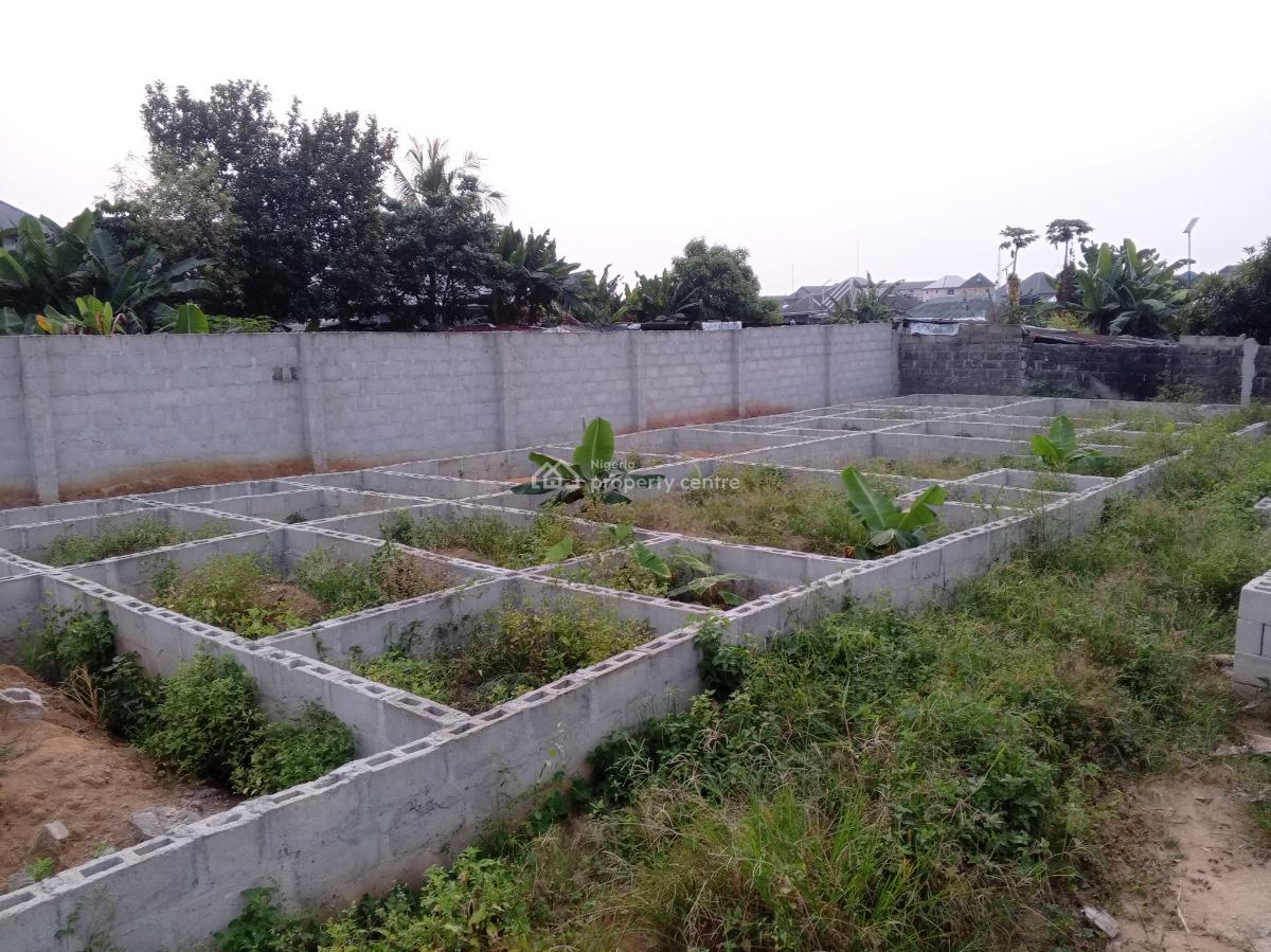 Above 1 Plot of Land Fenced, Isaac Wosu Street Behind Ebenezer Secondary School Off Elimgbu Palace, Rumuokwurusi, Port Harcourt, Rivers, Mixed-use Land for Sale