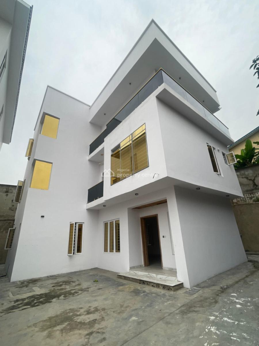 Contemporary 5 Bedroom Fully Detached Duplex+bq in Secure Estate, Lagos, Opebi, Ikeja, Lagos, Detached Duplex for Sale