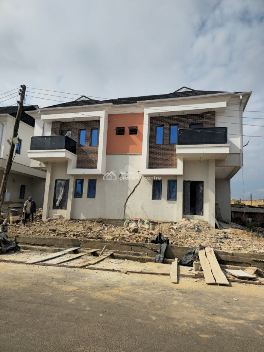 4 Bedroom Semi Detached Duplexes with Bq, Lagos, Surulere, Lagos, Semi-detached Duplex for Sale