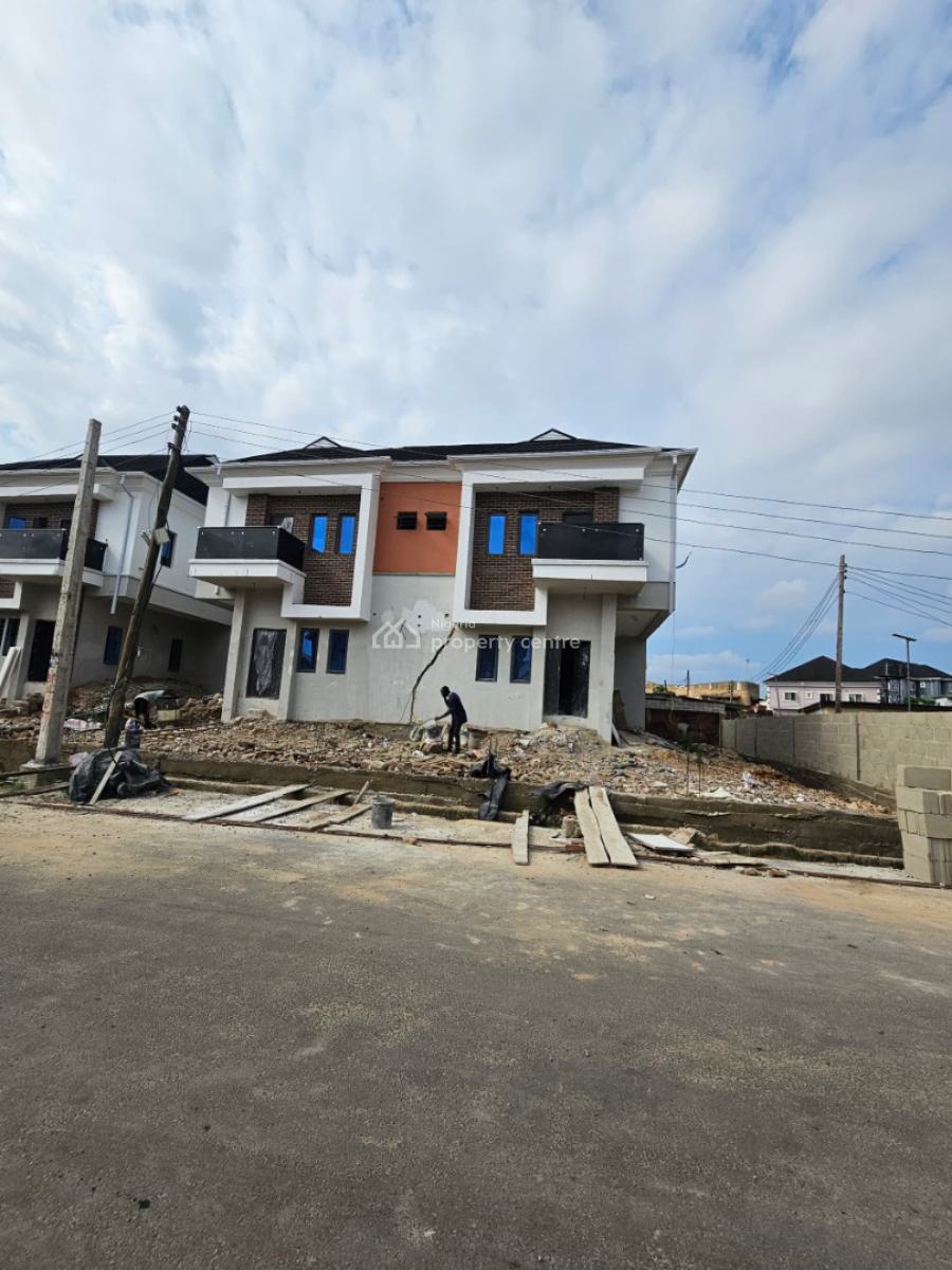 4 Bedroom Semi Detached Duplexes with Bq, Lagos, Surulere, Lagos, Semi-detached Duplex for Sale