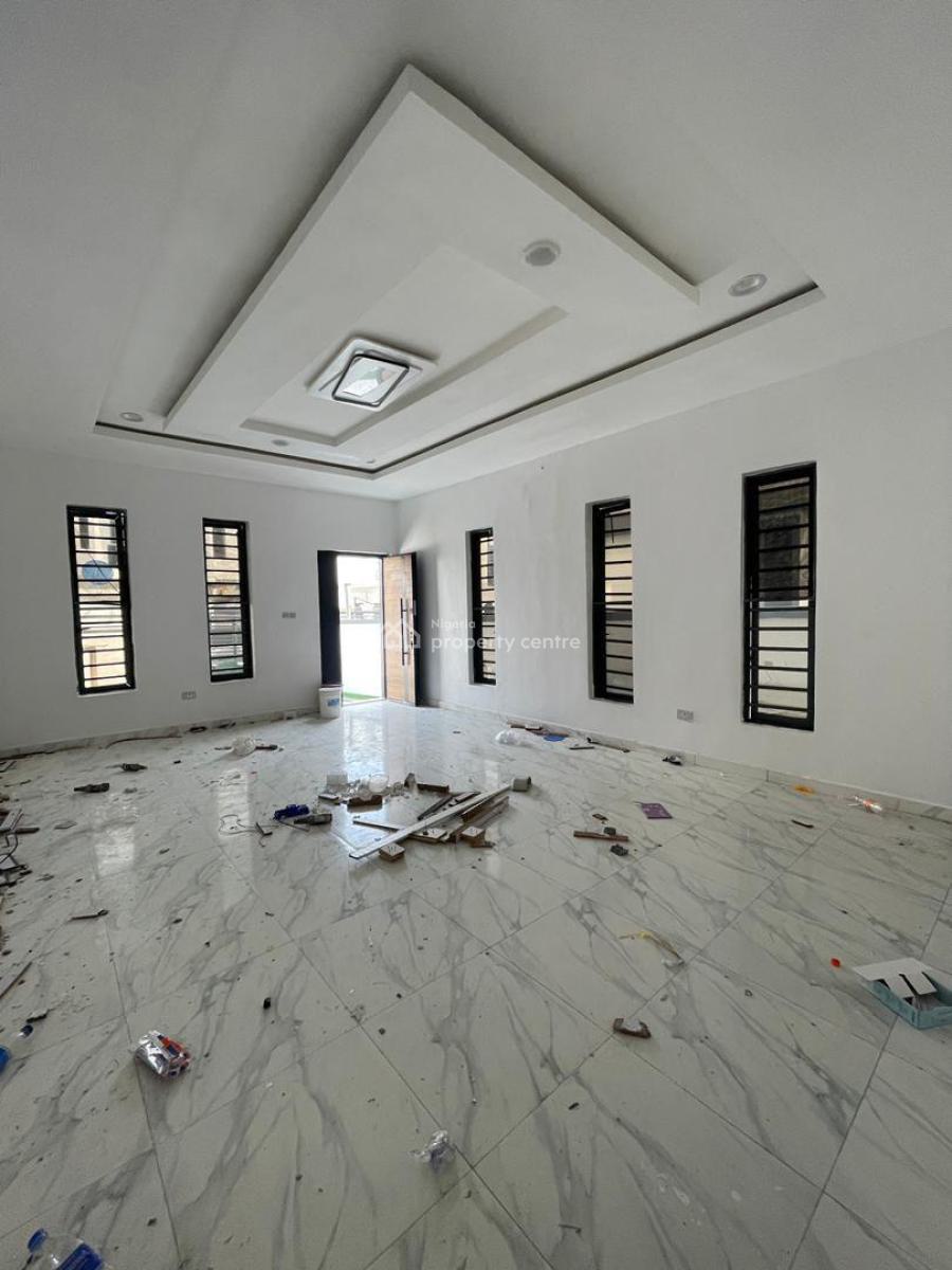 4bedroom Semi Detached Duplex with a Bq, Chevron Lekki Lagos, Lekki, Lagos, Semi-detached Duplex for Rent