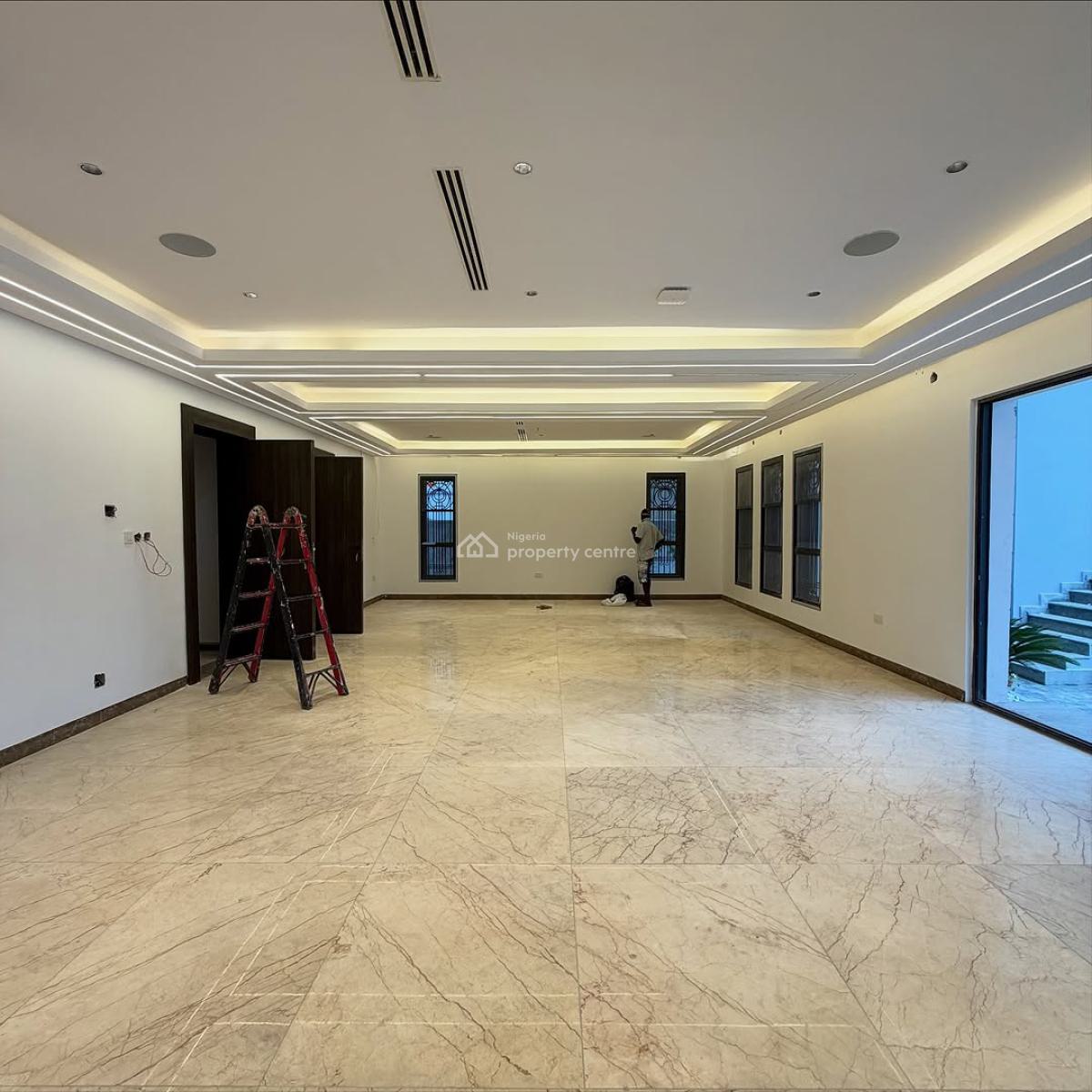 Brand New  Luxury 7 Bedroom Mansion with Swimming Pool, Elevator, Maitama District, Abuja, Detached Duplex for Sale