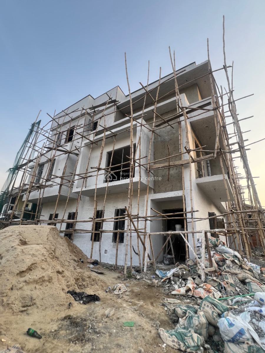 Off Plan, Automated 5bedrooms Fully Detached House with a Bq & Pool, Gra Phase 1, Magodo, Lagos, Detached Duplex for Sale