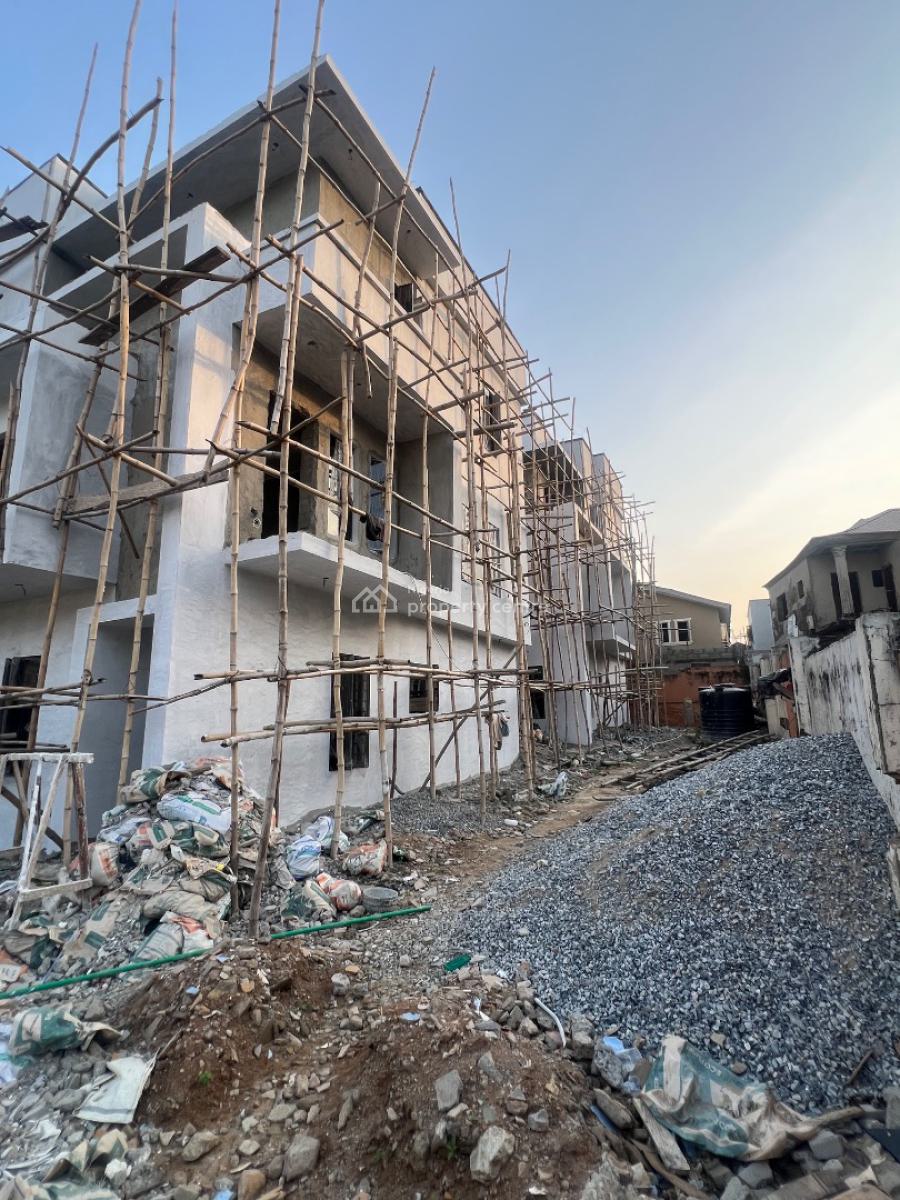 Off Plan, Automated 5bedrooms Fully Detached House with a Bq & Pool, Gra Phase 1, Magodo, Lagos, Detached Duplex for Sale