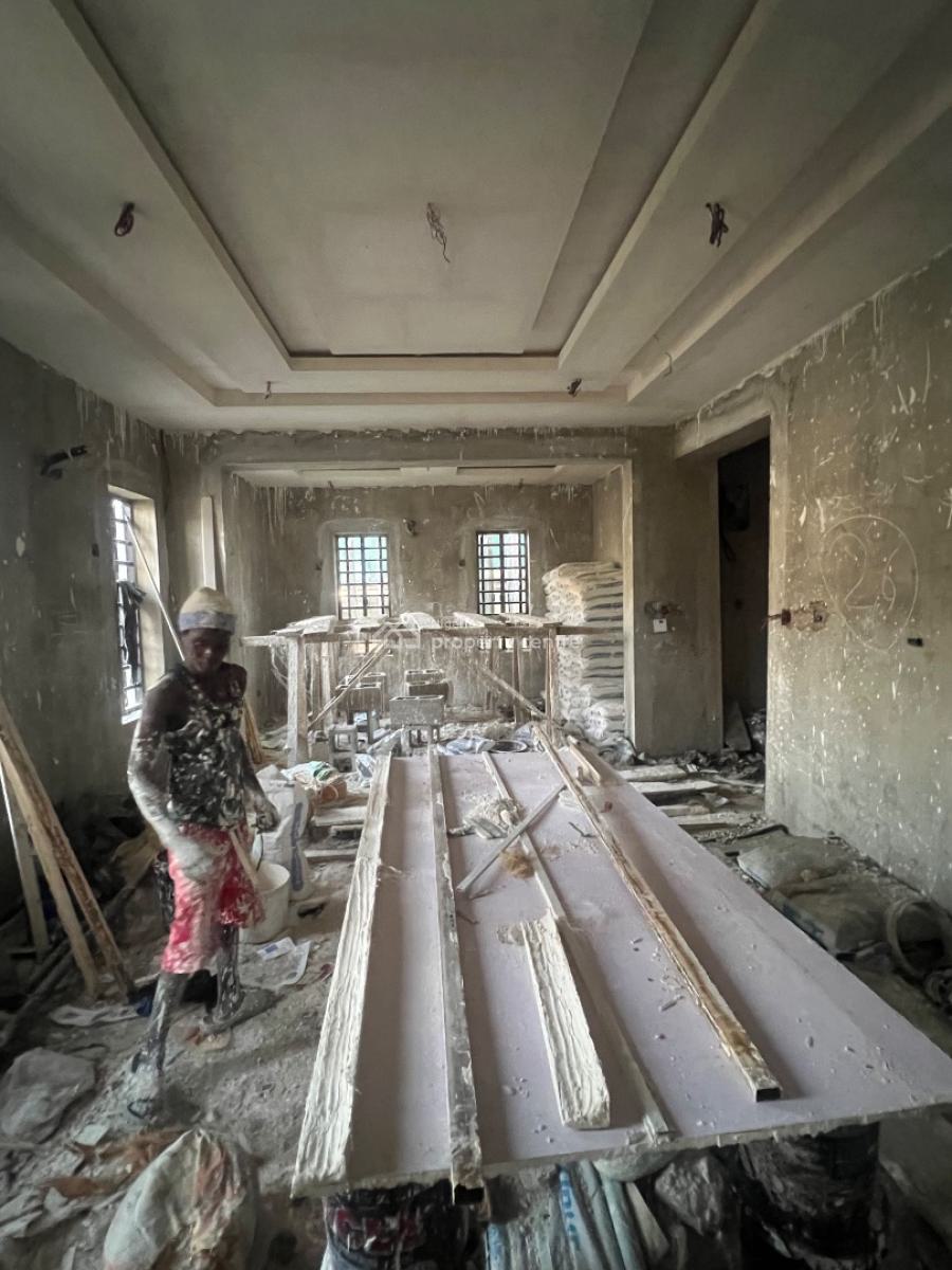 Off Plan, Automated 5bedrooms Fully Detached House with a Bq & Pool, Gra Phase 1, Magodo, Lagos, Detached Duplex for Sale