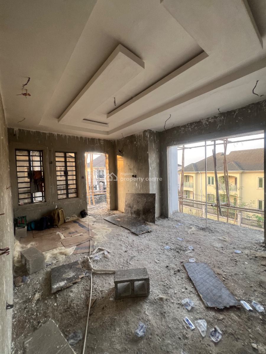 Off Plan, Automated 5bedrooms Fully Detached House with a Bq & Pool, Gra Phase 1, Magodo, Lagos, Detached Duplex for Sale