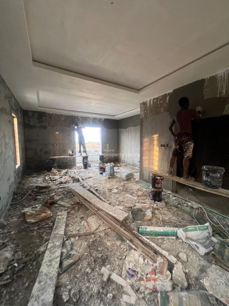 Off Plan, Automated 5bedrooms Fully Detached House with a Bq & Pool, Gra Phase 1, Magodo, Lagos, Detached Duplex for Sale