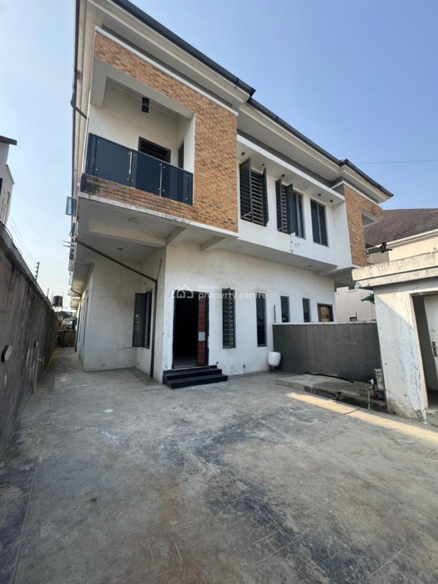 4-bedroom Semi-detached Duplex with Bq, Ikota, Lekki, Lagos, Semi-detached Duplex for Rent