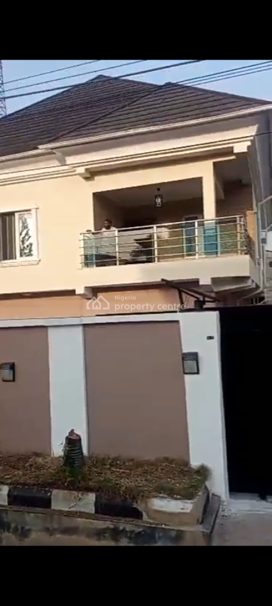 a Solid 5bed Room Detache+ Mini Flat  Bq + Active Swimming Pool + Elec, Quiet Estate Allen Ikej, Ikeja, Lagos, Detached Duplex for Rent