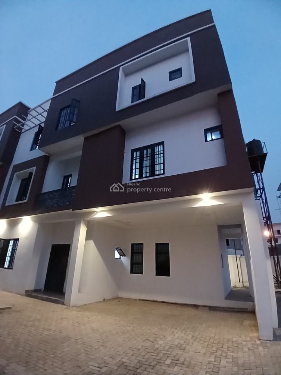 Brand New 5 Bedroom Terrace Duplex with 1room Bq, Guzape District Abuja Diplomatic Zone, Guzape District, Abuja, House for Rent