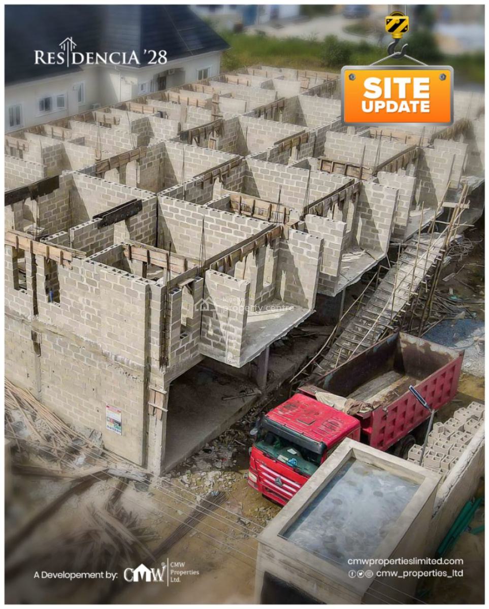 Specious Luxurious 3 Bedroom Terrace Duplex with Bq, Top Notch Premium Luxury Estate Amenities and Infrastructure, Ogombo, Ajah, Lagos, Terraced Duplex for Sale