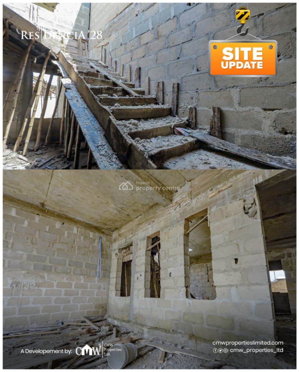 Specious Luxurious 3 Bedroom Terrace Duplex with Bq, Top Notch Premium Luxury Estate Amenities and Infrastructure, Ogombo, Ajah, Lagos, Terraced Duplex for Sale