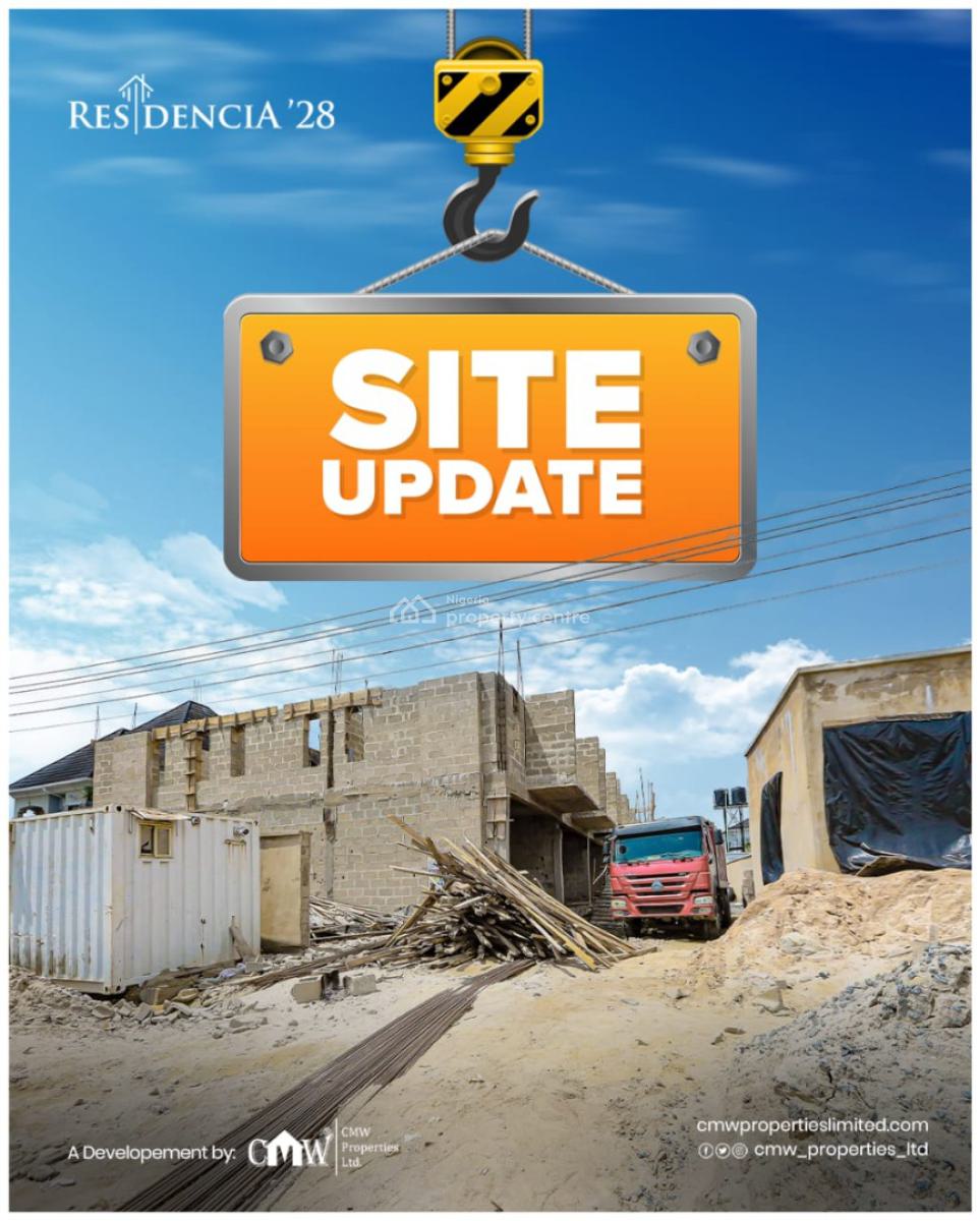 Specious Luxurious 3 Bedroom Terrace Duplex with Bq, Top Notch Premium Luxury Estate Amenities and Infrastructure, Ogombo, Ajah, Lagos, Terraced Duplex for Sale