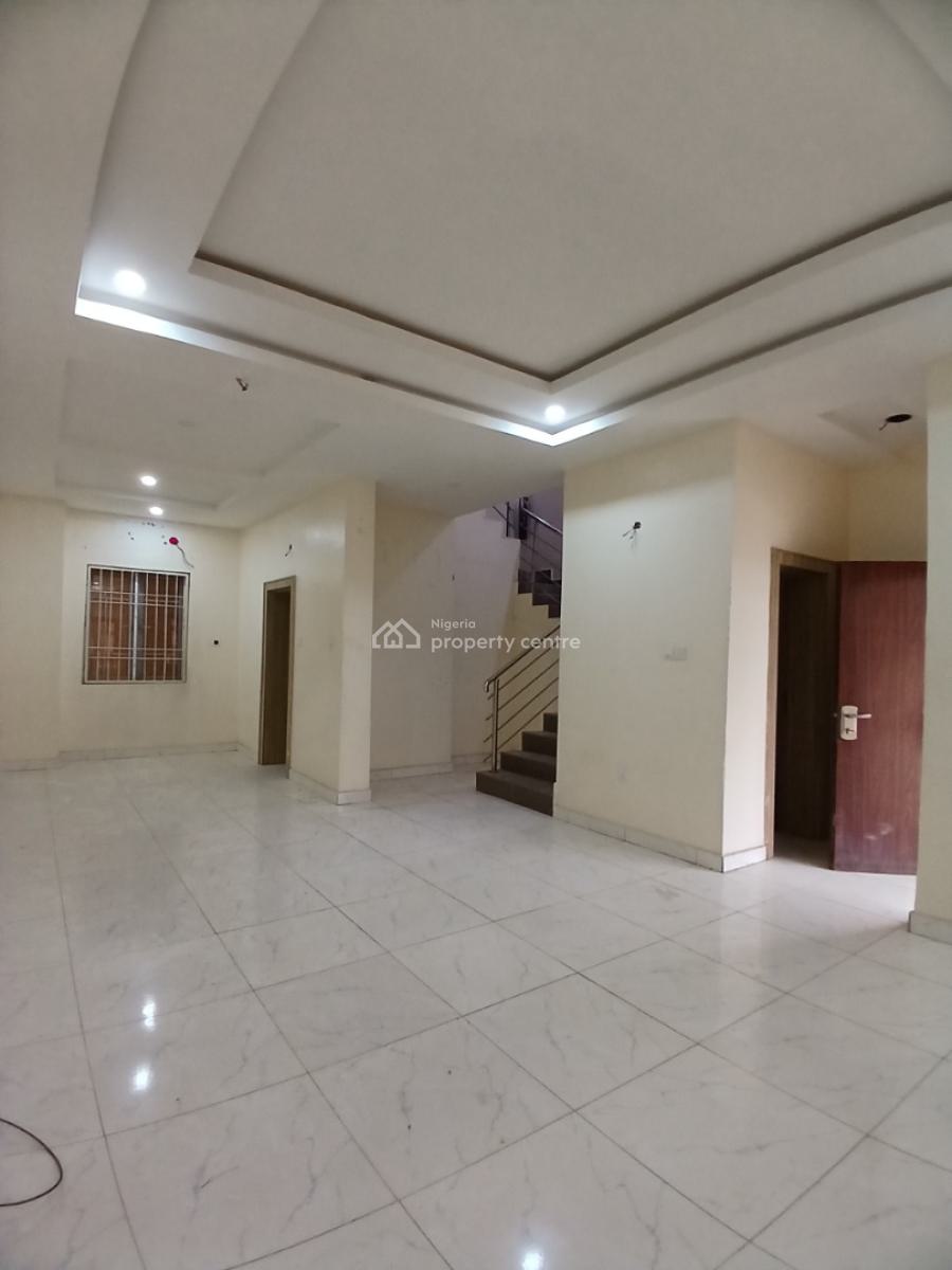 Under Renovation 4 Bedroom Terrace Duplex with 1room Bq, Guzape Abuja Diplomatic Zone, Guzape District, Abuja, Terraced Duplex for Rent