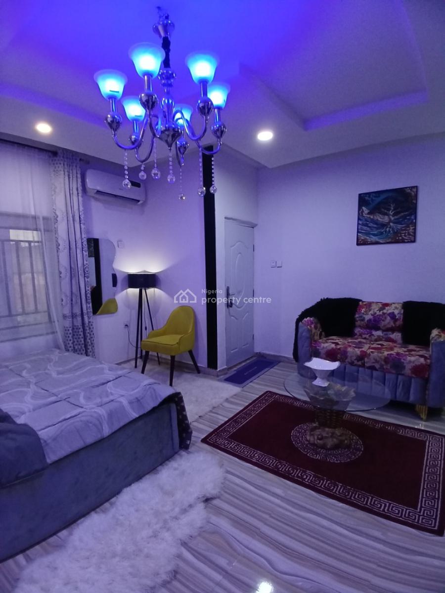 Fully Furnished Studio Apartment, Guzape Abuja Diplomatic Zone, Guzape District, Abuja, Self Contain (single Rooms) for Rent