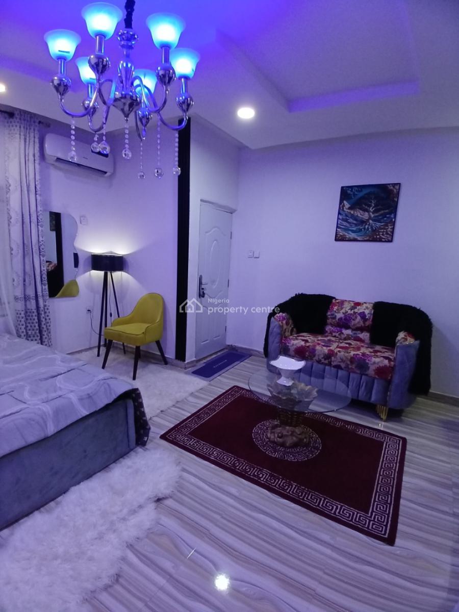 Fully Furnished Studio Apartment, Guzape Abuja Diplomatic Zone, Guzape District, Abuja, Self Contain (single Rooms) for Rent