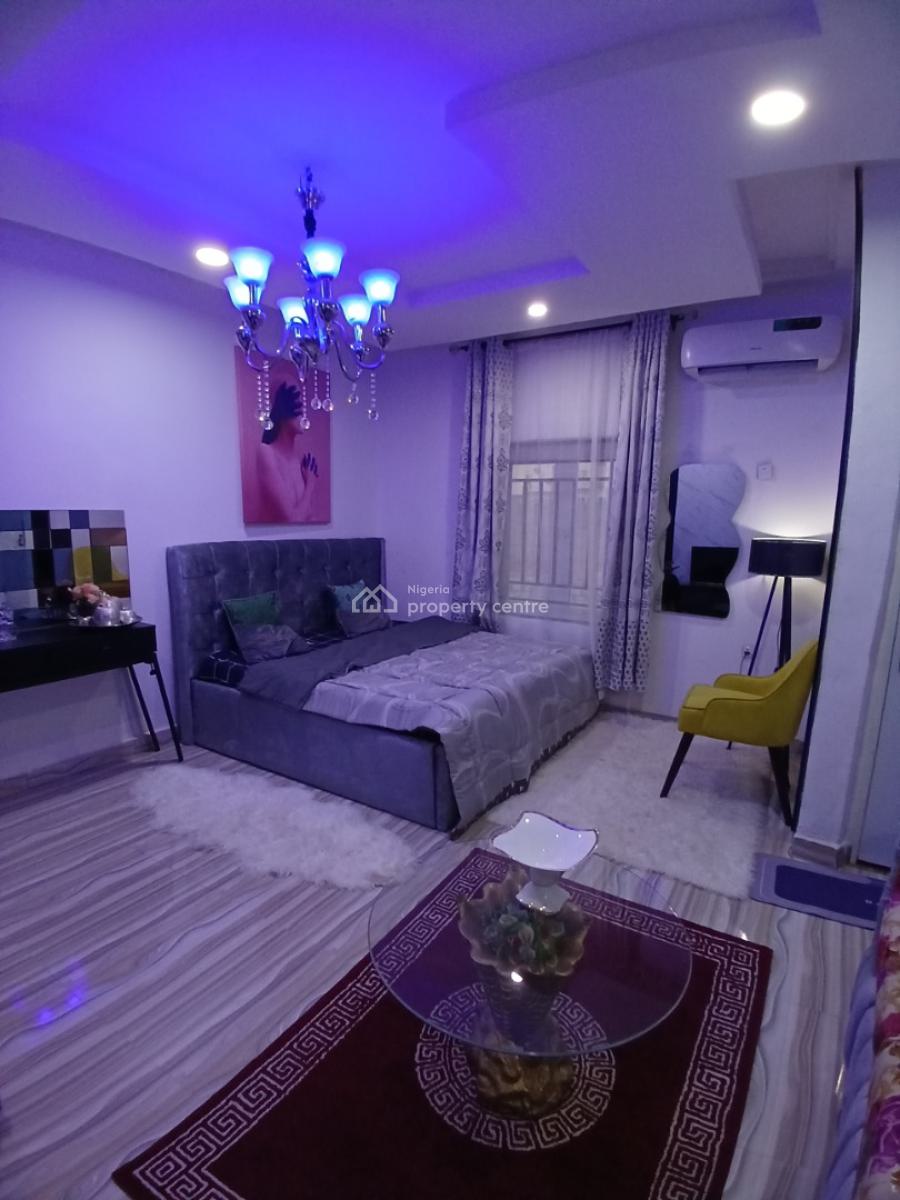 Fully Furnished Studio Apartment, Guzape Abuja Diplomatic Zone, Guzape District, Abuja, Self Contain (single Rooms) for Rent