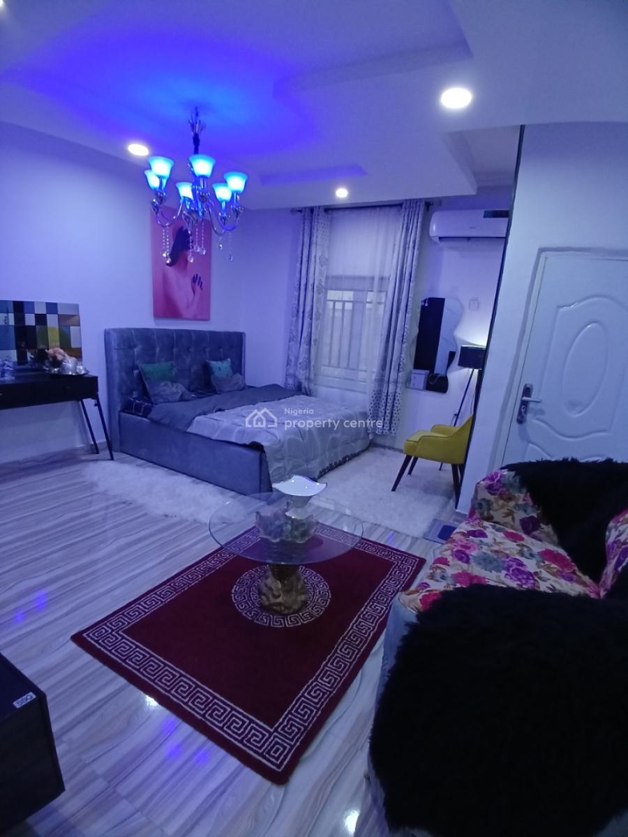Fully Furnished Studio Apartment, Guzape Abuja Diplomatic Zone, Guzape District, Abuja, Self Contain (single Rooms) for Rent