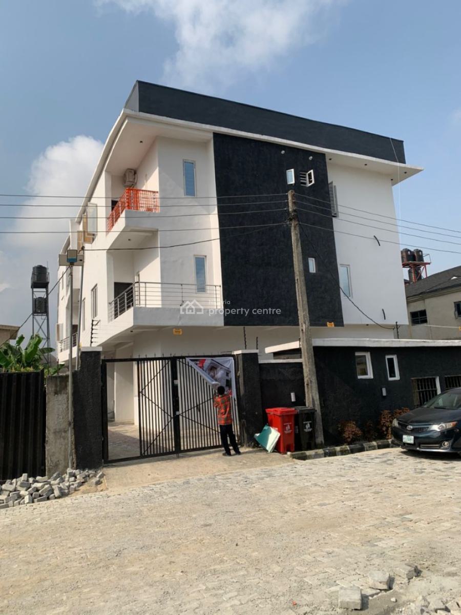 Cheap&brand New Spacious and Luxury 2bed Apartment in a Secured Estate, in a Serene and Secured Estate at Sangotedo Ajah Lagos, Sangotedo, Ajah, Lagos, Block of Flats for Sale