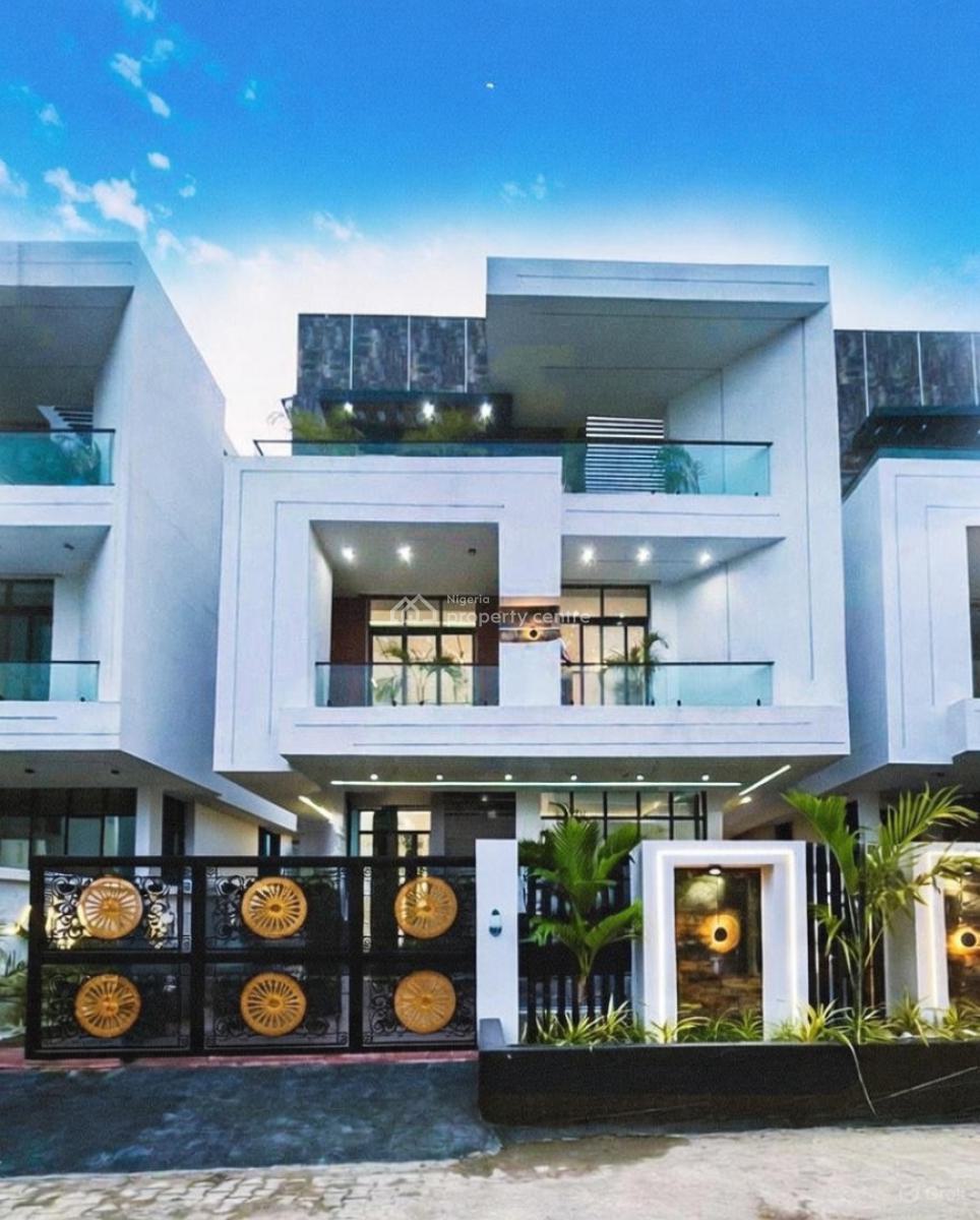 Luxurious 5 Bedroom Fully Detached Duplex, Chevron, Lekki, Lagos, Detached Duplex for Sale