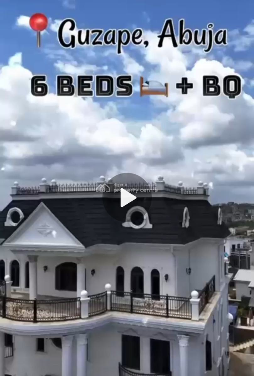 Land Size: 1,200 Sqm Title: Fha Allocation Letter 6 Spacious Bedrooms, Guzape District, Abuja, Detached Duplex for Sale