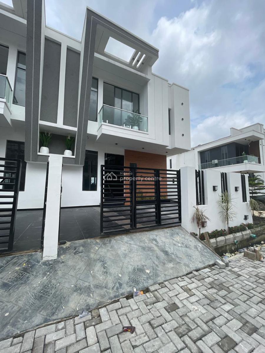 Lovely Newly Built 4-bedroom Semi-detached Duplex with Bq, Ado, Ajah, Lagos, Semi-detached Duplex for Sale