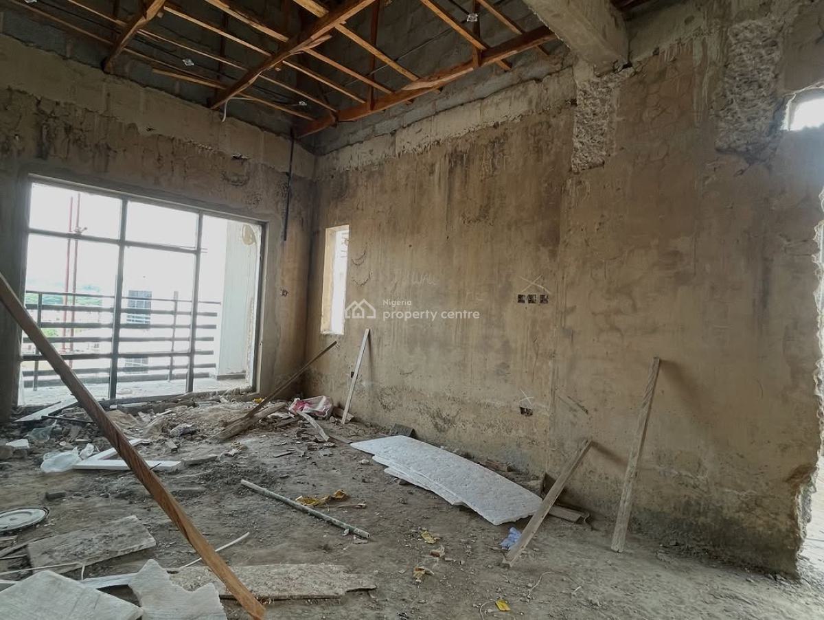 Standard Built 5bedroom Terrace Duplex with 1rooms Bq, Kado, Abuja, Terraced Duplex for Sale